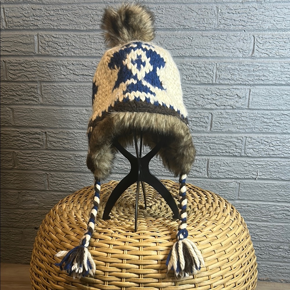 Vintage Abercrombie and Fitch Trapper Fur Hat